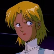 Il comandante Electra in una scena dell'episodio Eredita le stelle, dell'anime Nadia