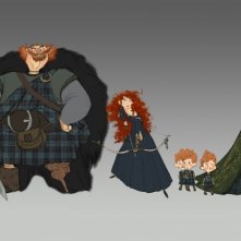 Ribelle The Brave La Famiglia Reale In Un Concept Art Del Film 242847