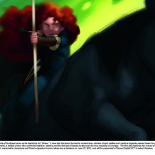 Ribelle The Brave Un Concept Art Per Il Personaggio Di Merida 242839