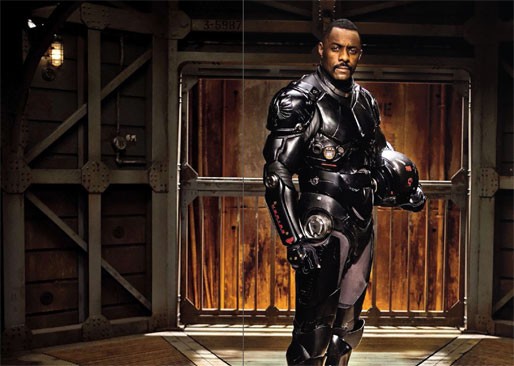 Idris Elba nella prima immagine promozionale di Pacific Rim