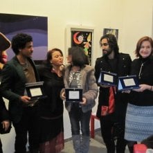 Mohamed Zouaoui, Deborah Young, Adriana Chiesa e Fariborz Kamkari