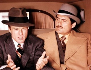 Robert Redford ne La Stangata con Robert Shaw