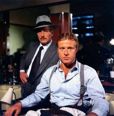 Robert Redford ne La Stangata insieme a Paul Newman
