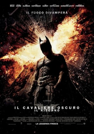 Il cavaliere oscuro - Il ritorno: il primo poster italiano del film