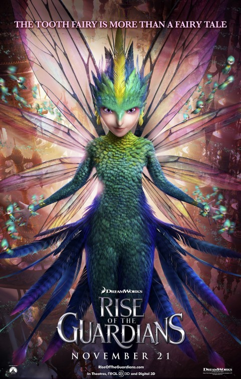 Rise Of The Guardians Character Poster 3 Tooth Fairy 243274