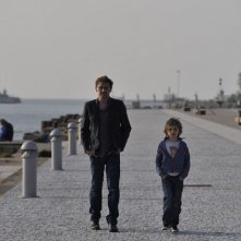 Miljan Chatelain con Jean-Paul Rouve in una scena di Quand je serai petit