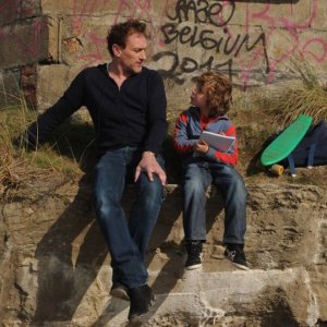 Miljan Chatelain con Jean-Paul Rouve nel dramma Quand je serai petit