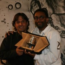 Tonino Zera con Spike Lee