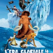L'era glaciale 4: Continenti alla deriva, il poster italiano
