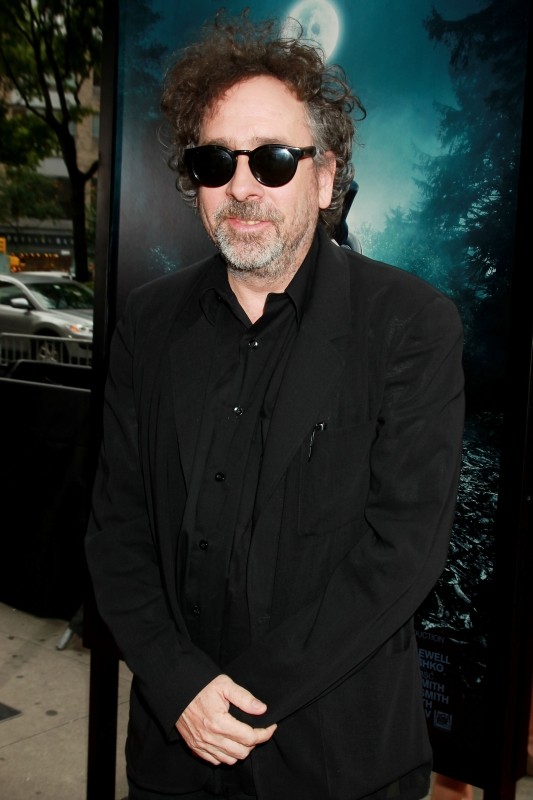 La leggenda del cacciatore di vampiri: il produttore del film Tim Burton a New York City per la premiere mondiale del film