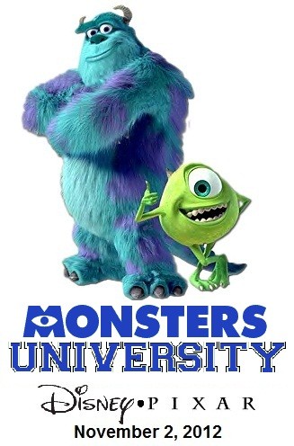 Monsters University Nuovo Poster Dell Atteso Film D Animazione Disney Pixar 243731