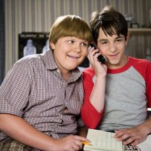 Diario di una schiappa 3 - Vita da cani: i protagonisti Zachary Gordon e Robert Capron in una scena del film