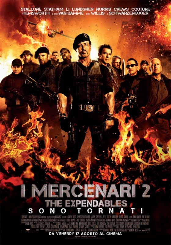 I Mercenari 2 La Locandina Italiana Del Film 243938