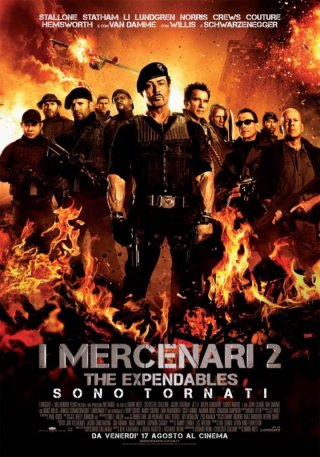 I mercenari 2: la locandina italiana del film