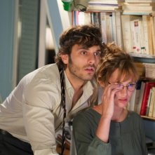 Travolti dalla cicogna: Louise Bourgoin e Pio Marmaï in un'immagine del film