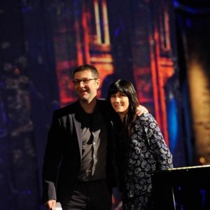 Fabio Fazio con Elisa a Quello che (non) ho