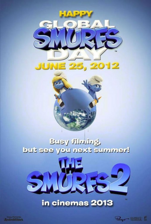 I Puffi 2 The Smurfs 2 Primo Teaser Poster 244060