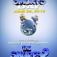 I puffi 2 (The SMurfs 2): primo teaser poster