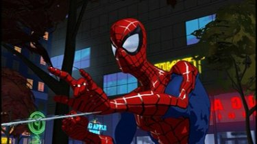 Spider-Man: The New Animated Series: una scena della serie animata