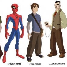 The Spectacular Spider-Man: il character design dei personaggi
