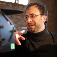 El Campo: il regista del film Hernán Belón sul set