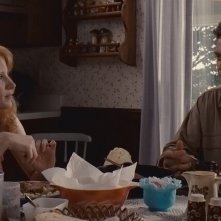 Michael Shannon insieme a Jessica Chastain in un'immagine di Take Shelter