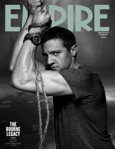 The Bourne Legacy: un'intensa immagine di Jeremy Renner sulla copertina di Empire