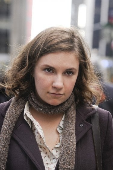 Girls: Lena Dunham in una scena della serie HBO