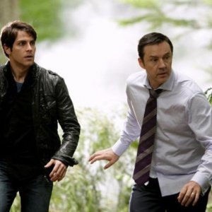 Grimm: Currie Graham e David Giuntoli nell'episodio Bears Will Be Bears