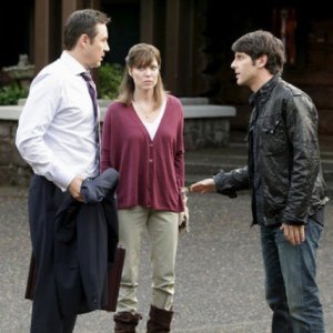 Grimm: Currie Graham, Jodie Harwood e David Giuntoli nell'episodio Bears Will Be Bears