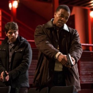 Grimm: David Giuntoli e Russell Hornsby nell'episodio Big Feet
