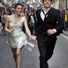 Un giorno speciale: Giulia Valentini e Filippo Scicchitano nella prima immagine del nuovo film di Francesca Comencini