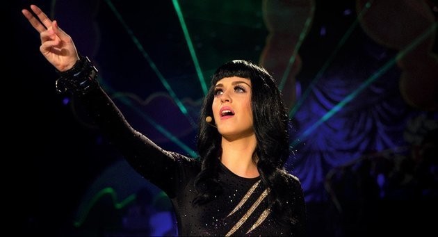 Katy Perry durante un concerto
