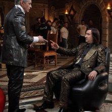 Tutto tutto niente niente: Fabrizio Bentivoglio e Antonio Albanese sul set del film