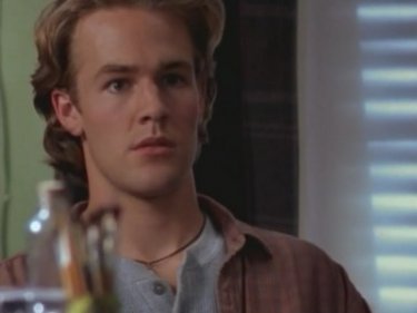 James van Der Beek in un momento dell'episodio L'uragano Cris della serie Dawson's Creek