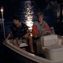 Joshua Jackson e James van Der Beek nell'episodio Incroci della serie Dawson's Creek