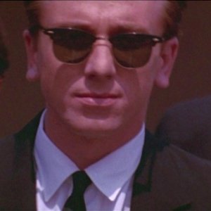 Tim Roth e Steve Buscemi in una scena de Le Iene insieme a Edward Bunker