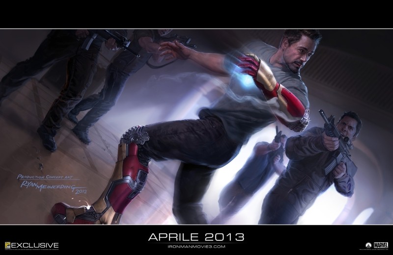 Iron Man 3 Il Primo Concept Art Del Film Ad Opera Di Ryan Meinerding 244873