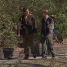 James van Der Beek e Joshua Jackson nell'episodio Fratelli di sangue della serie Dawson's Creek