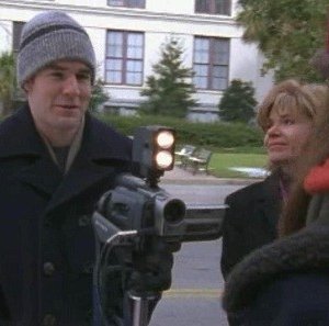 James van Der Beek in una scena dell'episodio Decisioni difficili della serie tv Dawson's Creek