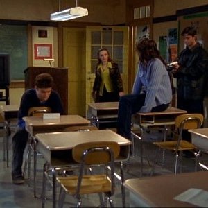 Un momento dell'episodio Questione di sesso della serie tv Dawson's Creek