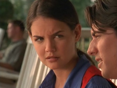 Katie Holmes in una scena dell'episodio Un aiuto per Pacey della serie Dawson's Creek