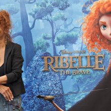 Ribelle - The Brave: Anna Mazzamauro, voce della strega, durante il junket romano del film