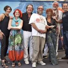 Ribelle - The Brave: il regista Mark Andrew insieme alla produttrice Katherine Sarafian e alle voci italiane del film a Roma