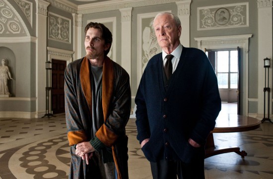 Christian Bale E Michael Caine In Una Scena Di Il Cavaliere Oscuro Il Ritorno 245271