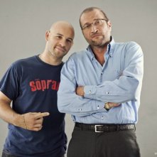 François Damiens con Franck Gastambide in una immagine promo di Les Kaïra
