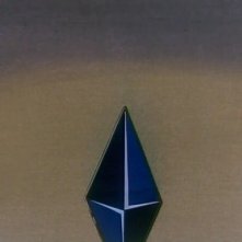 La misteriosa Pietra Azzurra in una scena dell'episodio Addio, Red Noah dell'anime Nadia