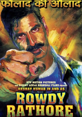 Rowdy Rathore: la locandina del film