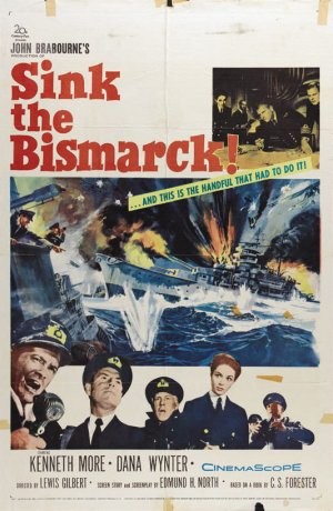 Affondate la Bismarck!: la locandina del film