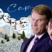 Candidato a sorpresa: Will Ferrell in un'immagine autopromozionale tratta dal film